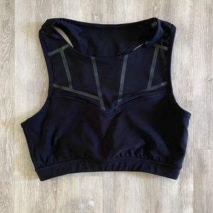 High Neck Sports Bra
